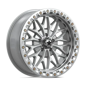 MSA Offroad Wheels – MA53 BOLO UTV BEADLOCK – Silver – 18″x7″ 10mm – Summer Wheels – MA053SD18701210